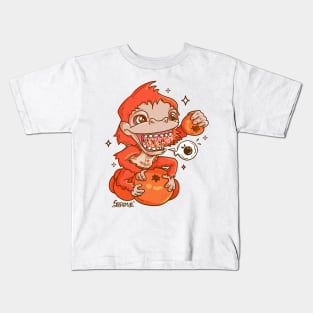 Overjoyed Orangeutan - The Orange-Loving Primate Kids T-Shirt